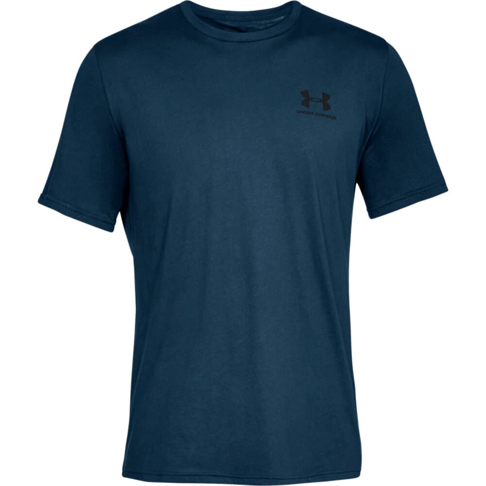 Sportstyle LC SS T-shirt Under Armour 468098300322 Taglie S Colore blu scuro N. figura 1