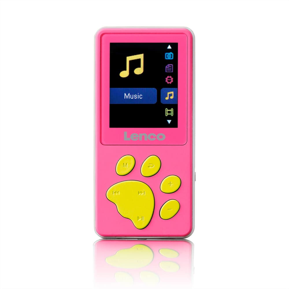XEMIO-560BU – PINK MP3 Player Lenco 785300166811 Bild Nr. 1