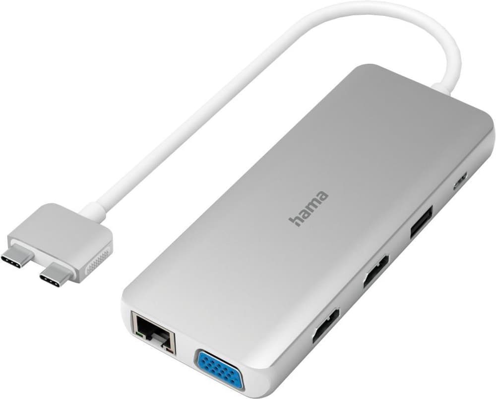Connect2Mac, Multiport für Apple MacBook Air & Pro, 12 Ports Dockingstation e hub USB Hama 785300179603 N. figura 1