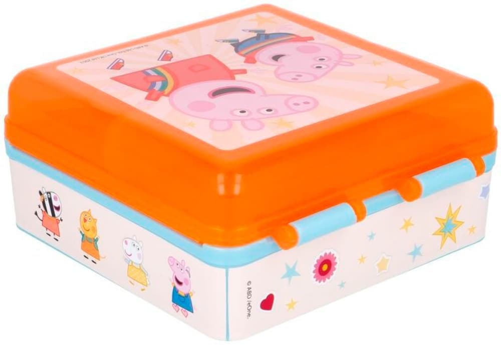 Peppa Pig - quadratische Lunchbox mit Fächern Merchandise Stor 785302413420 Bild Nr. 1