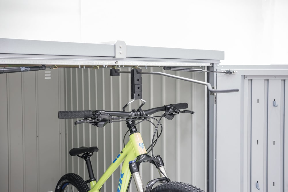 Rail de suppspension pour vélo adaptè pour MiniGarage Accessoires de meuble de jardin Biohort 64723030000017 Photo n°. 1