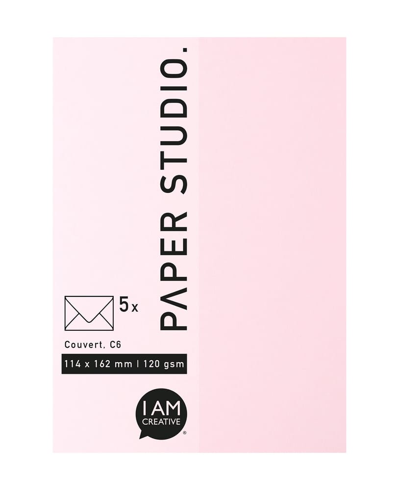 Enveloppe C6,5P.Rosé Enveloppes 666541600030 Couleur Rose Dimensions L: 12.0 cm x P: 0.7 cm x H: 16.5 cm Photo no. 1