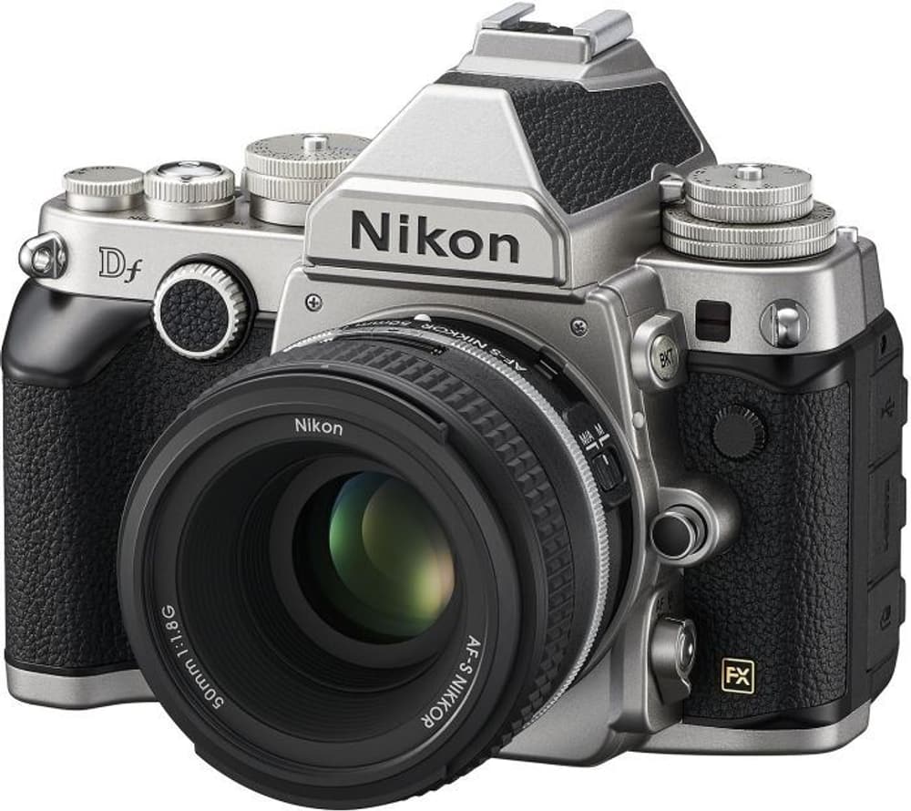 Nikon Df mit 50mm/1.8G silber Nikon 95110024462914 Bild Nr. 1