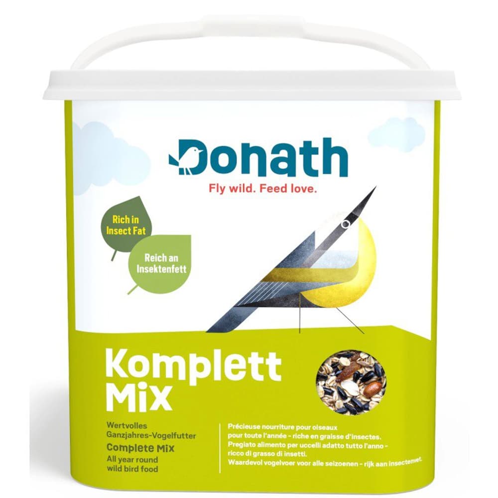 Komplett Mix 2.3 KG Eimer Vogelfutter Donath 662200300000 Bild Nr. 1