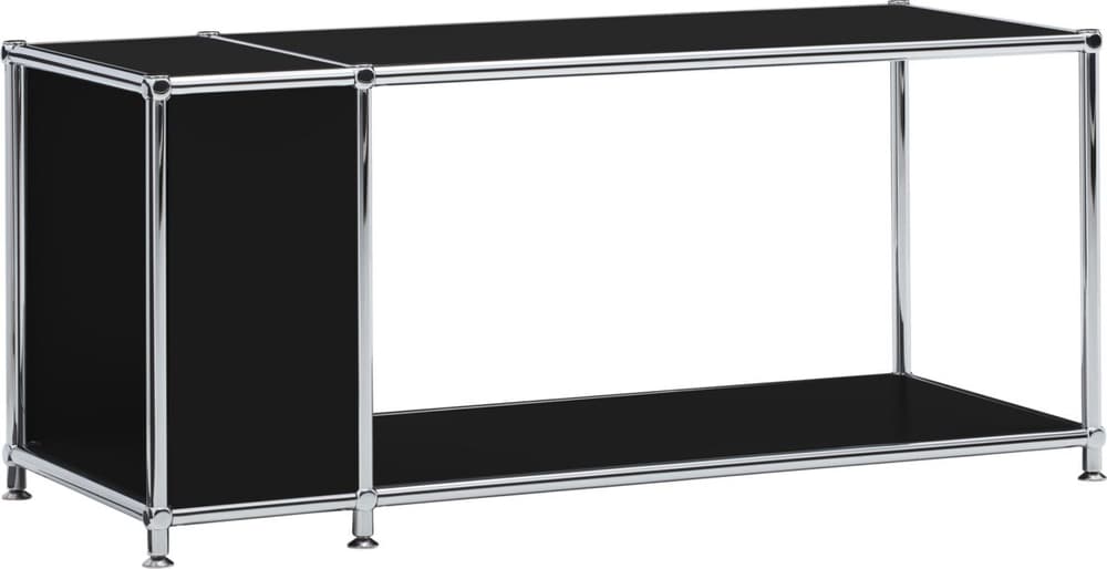 FLEXCUBE Tavolino accostabile 401922000000 Dimensioni L: 97.0 cm x P: 40.0 cm x A: 42.5 cm Colore Nero N. figura 1