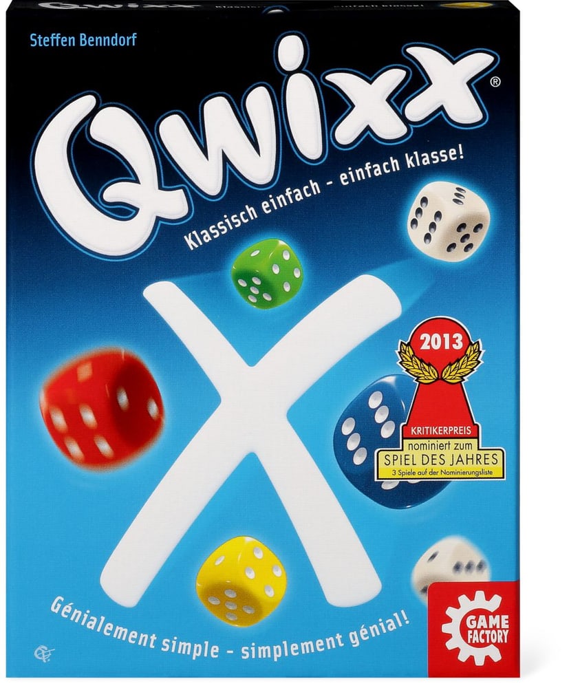 Game Factory Qwixx Gesellschaftsspiel GAME FACTORY 746976300000 Bild Nr. 1