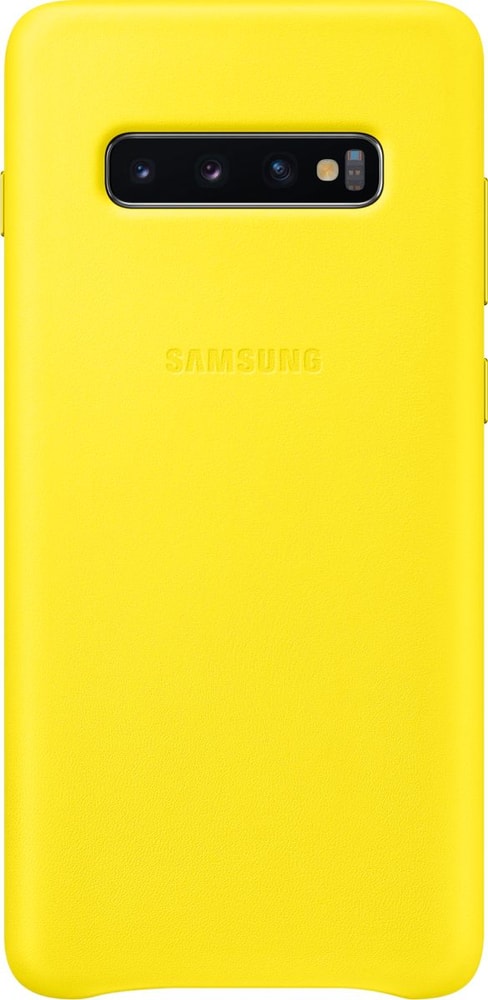 Galaxy S10+, Leder ge Smartphone Hülle Samsung 785300142483 Bild Nr. 1
