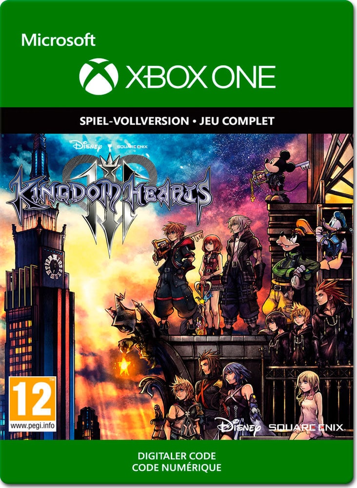 Xbox One - Kingdom Hearts III Game (Download) 785300142890 N. figura 1