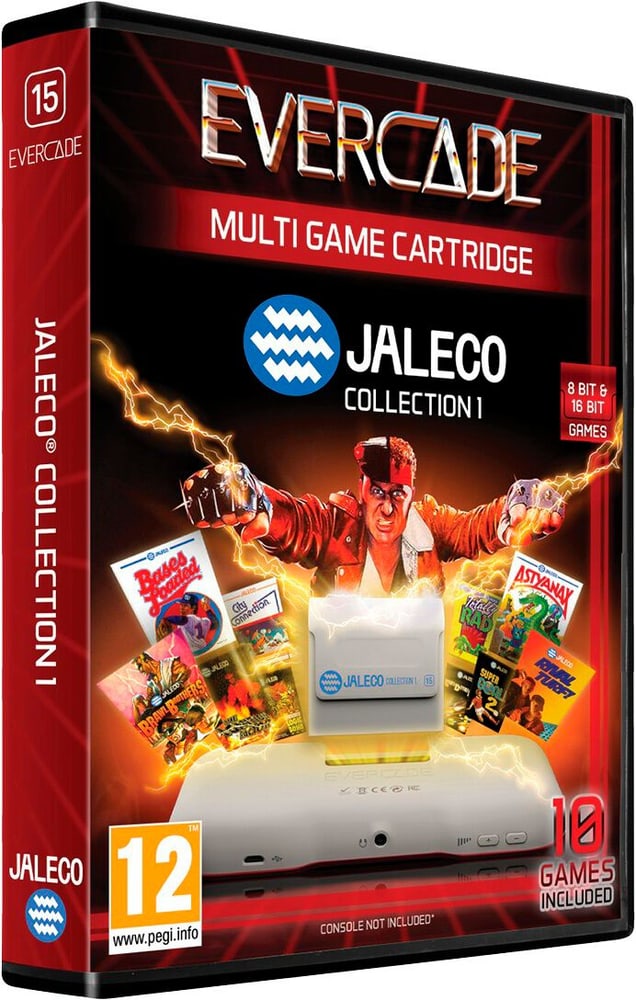 Evercade 15 - Jaleco Collection 1 Game (Box) 785300160421 N. figura 1