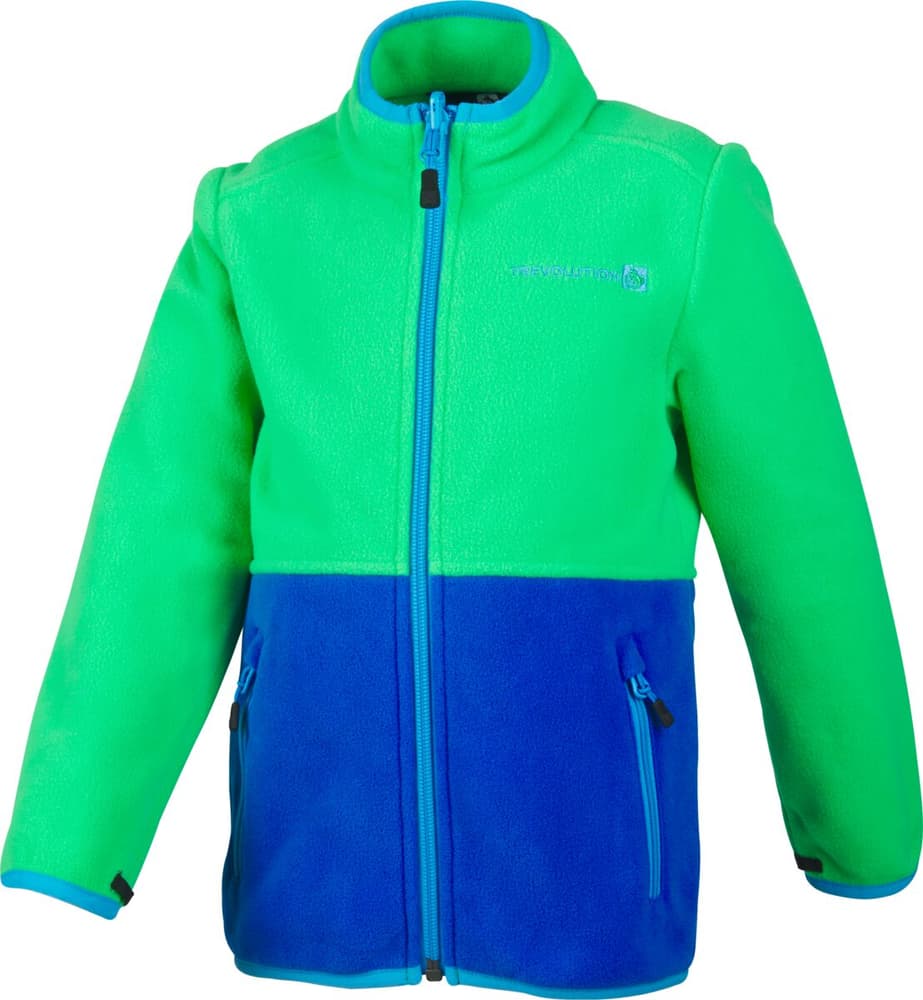 Giacca in pile Giacca in pile Trevolution 467229810460 Taglie 104 Colore verde N. figura 1