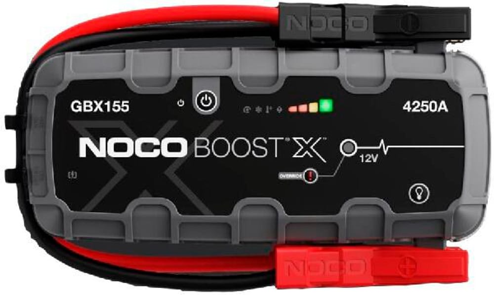 NOCO Boost X GBX155 4250A - Booster Batterie 12V Portable Avec USB-C - Pour Voiture, Moto, Camion Jusqu'à 10L