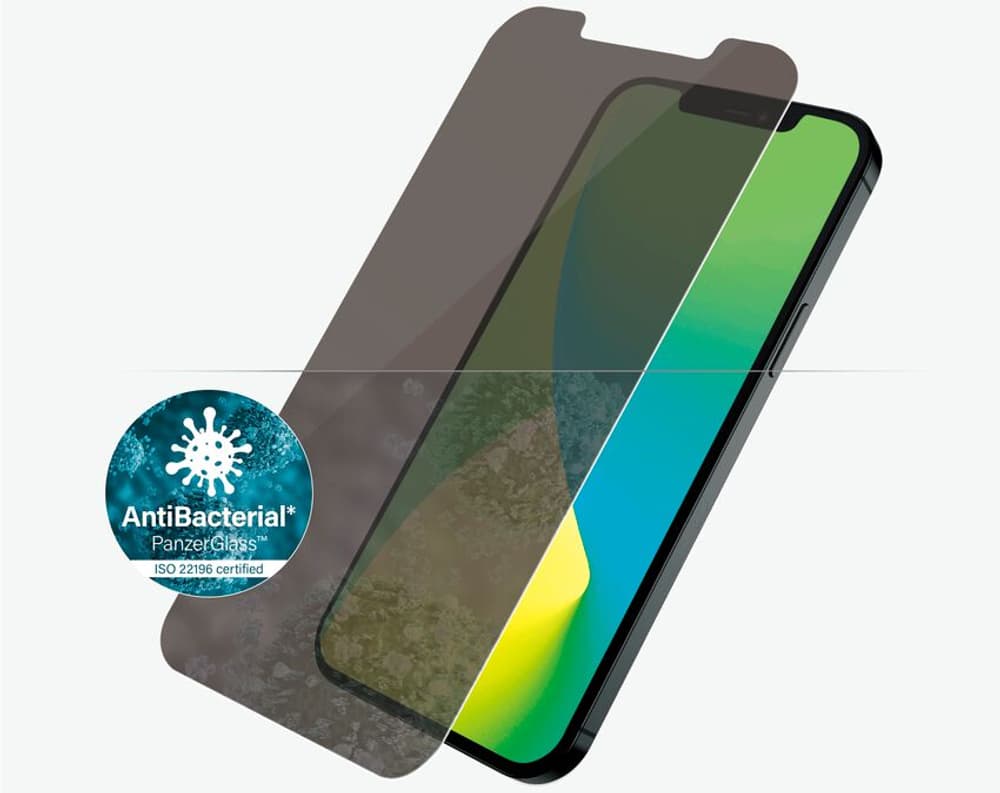 Screenprotector Privacy iPhone 12 mini Pellicola protettiva per smartphone Panzerglass 798668400000 N. figura 1