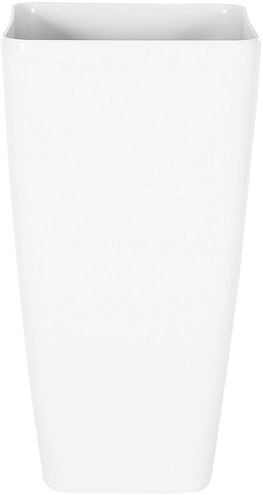 Vaso per piante in color bianco 30x30x57cm MODI Vaso per fiori Beliani 676111600000 N. figura 1