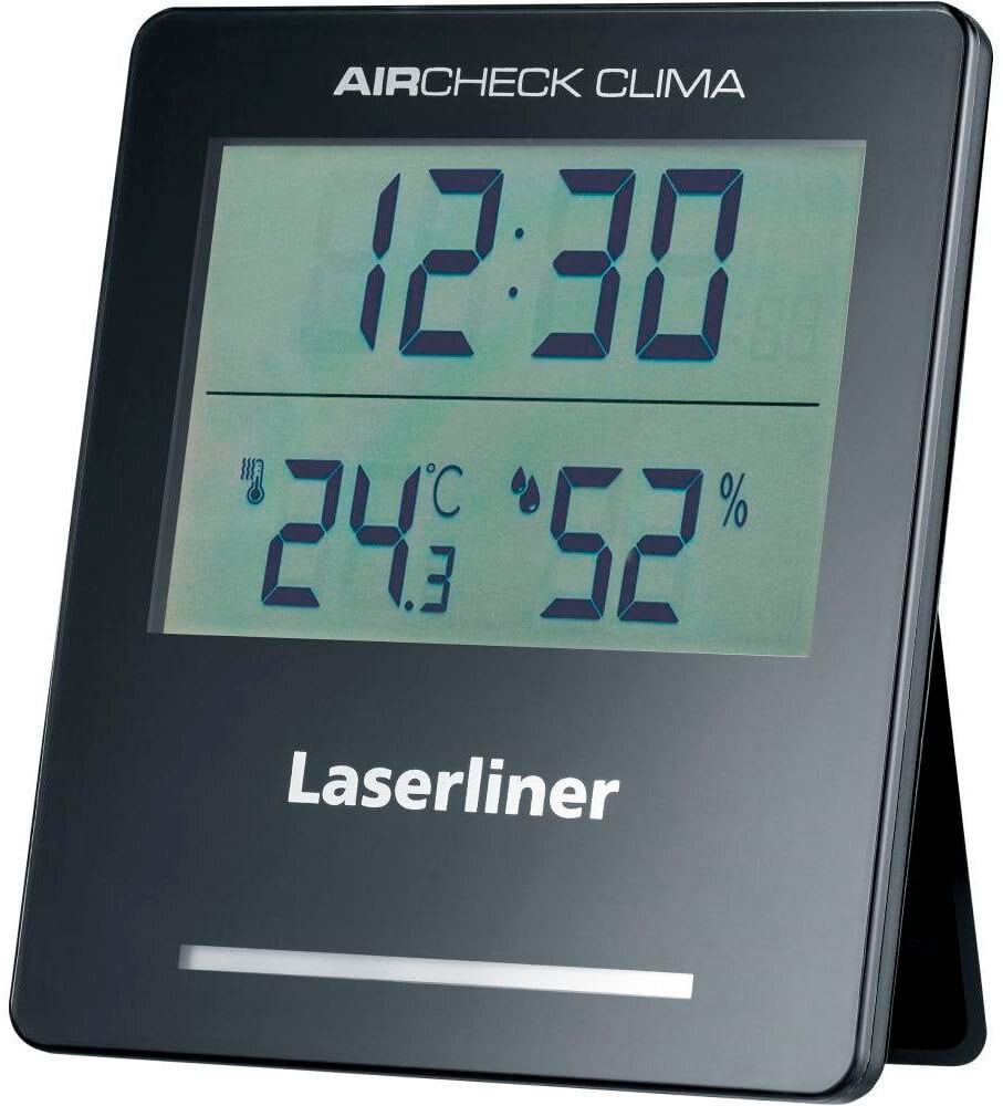 Thermo-/Hygrometer Digital, Schwarz Thermodetektoren Laserliner 785302415618 Bild Nr. 1