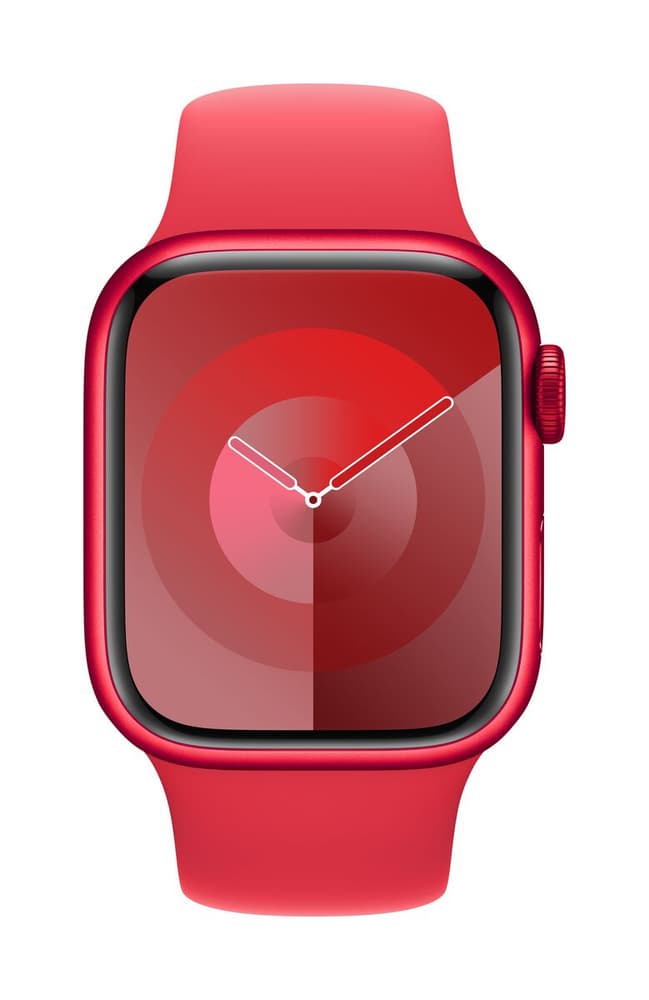 Watch Series 9 GPS + Cellular 41mm (PRODUCT)RED Aluminium Case with (PRODUCT)RED Sport Band - M/L Montre connectée Apple 785302407295 Photo no. 1