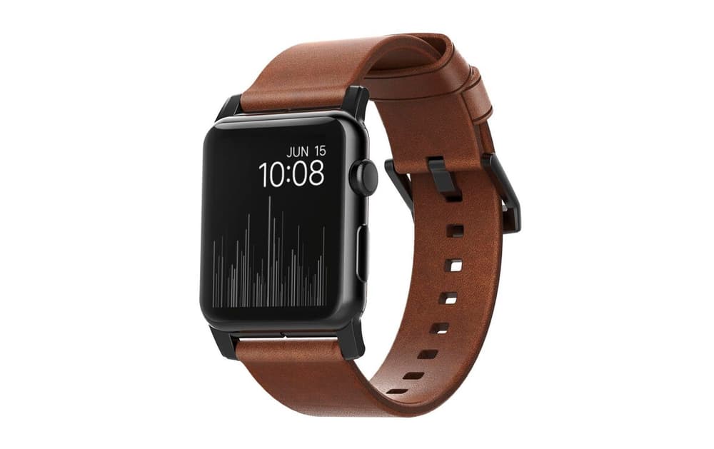 Modern Strap Apple Watch  Marrone/nero Braccialetto per smartwatch Nomad 785302421566 N. figura 1