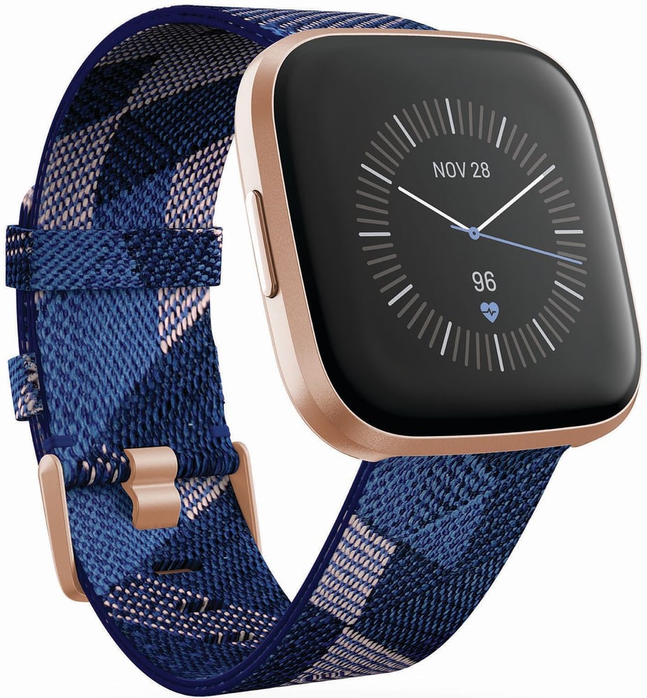 Versa 2 SE Navy & Pink Woven Smartwatch Fitbit 79870740000019 Bild Nr. 1