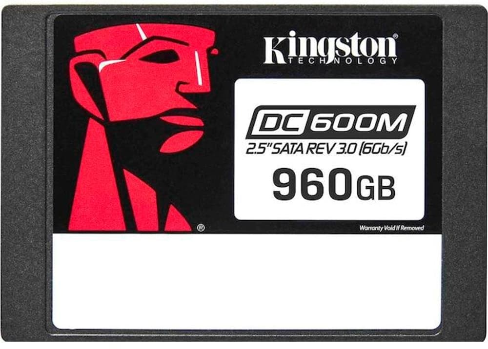 DC600M 2.5" SATA 960 GB Unità SSD interna Kingston 785302409595 N. figura 1
