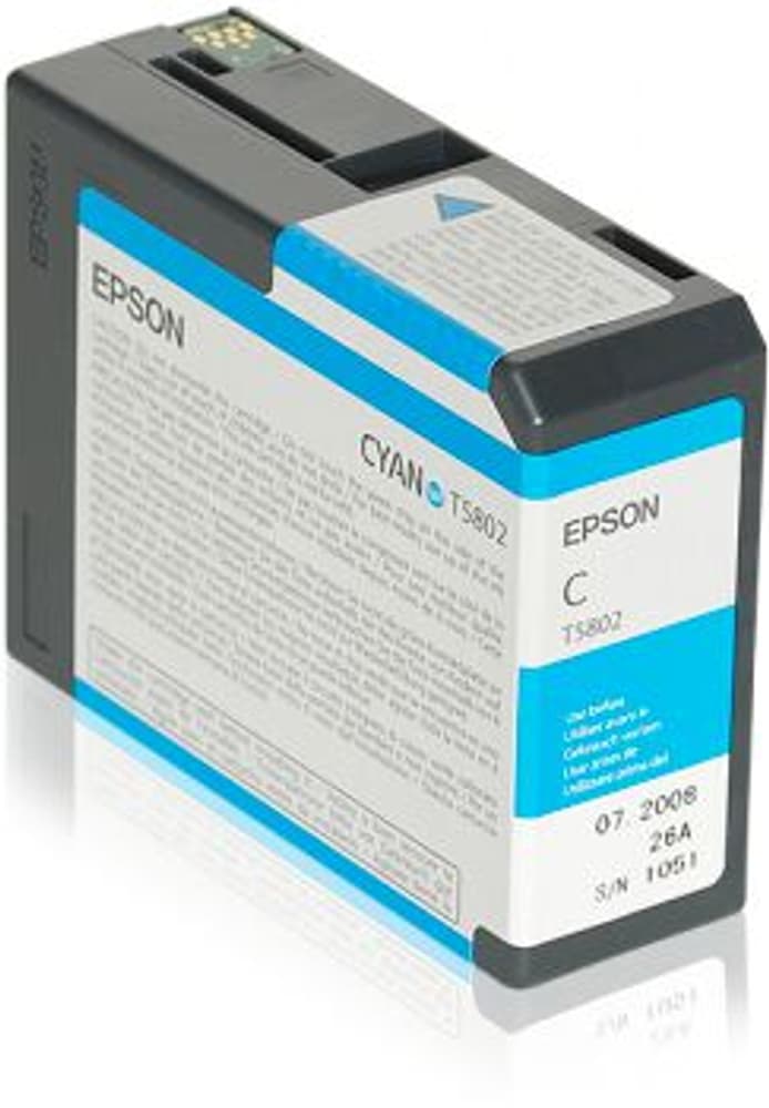 T5802 cyan Cartuccia d'inchiostro Epson 798282200000 N. figura 1