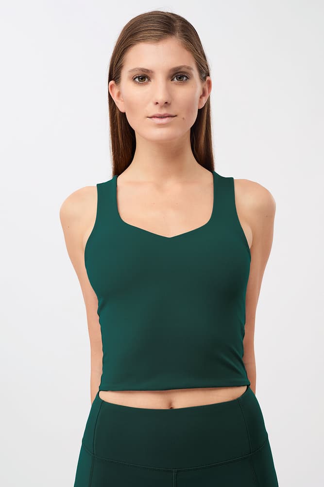 W Workout Top Top Mandala 466429100663 Taglie XL Colore verde scuro N. figura 1