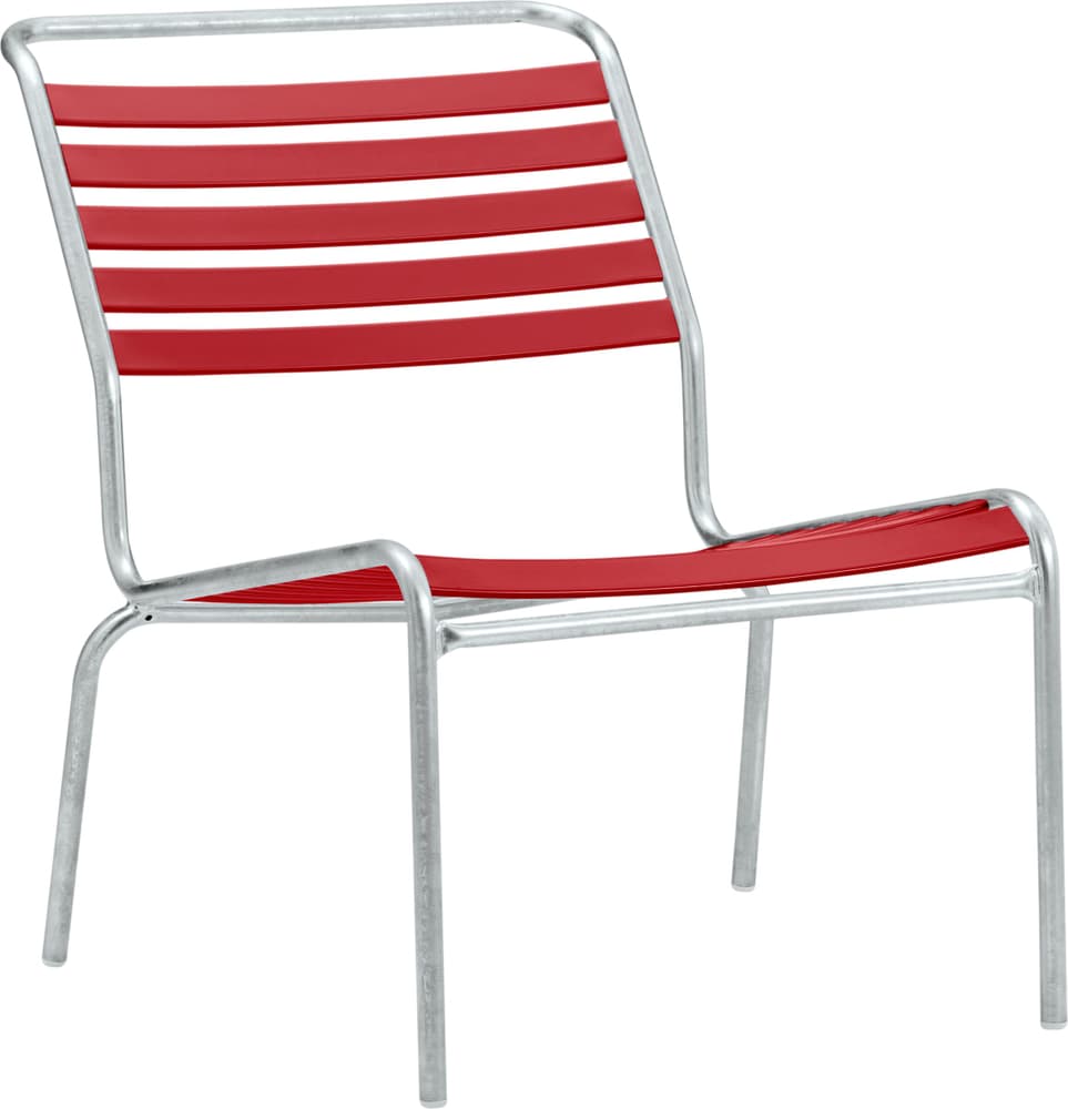 SÄNTIS Sessel Schaffner 408055000030 Grösse B: 54.0 cm x T: 78.0 cm x H: 72.0 cm Farbe Rot Bild Nr. 1