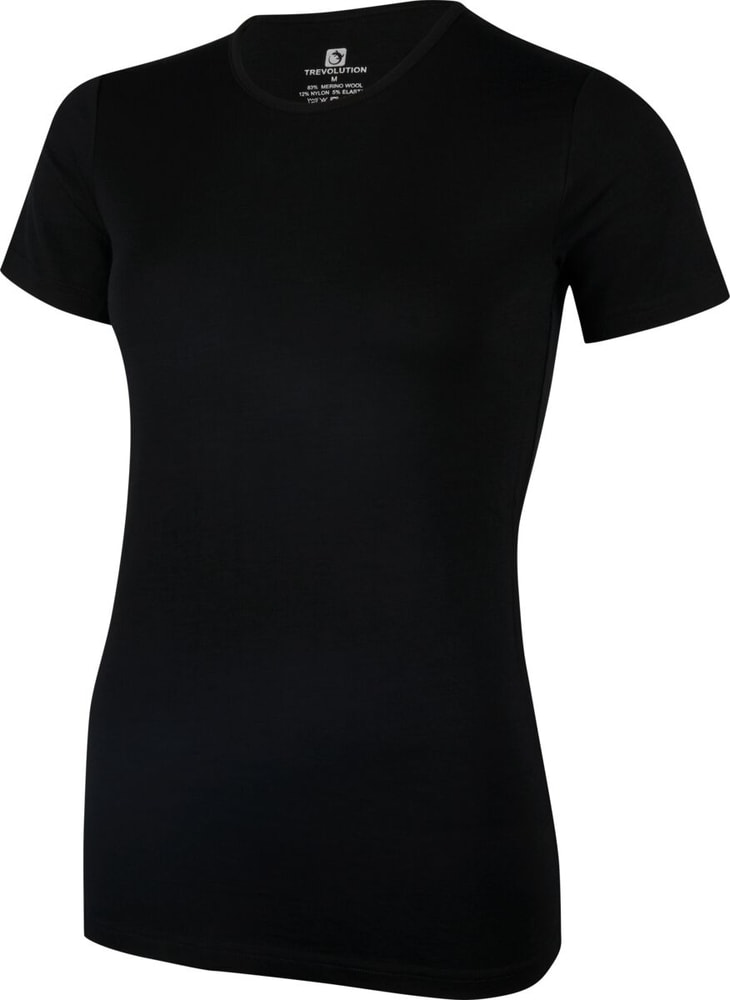 T-Shirt light T-shirt Trevolution 466128700320 Taille S Couleur noir Photo no. 1