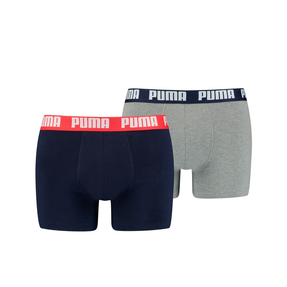 Boxer-shorts en lot de 2 Sous-vêtement Puma 497136400540 Taille L Couleur bleu Photo no. 1