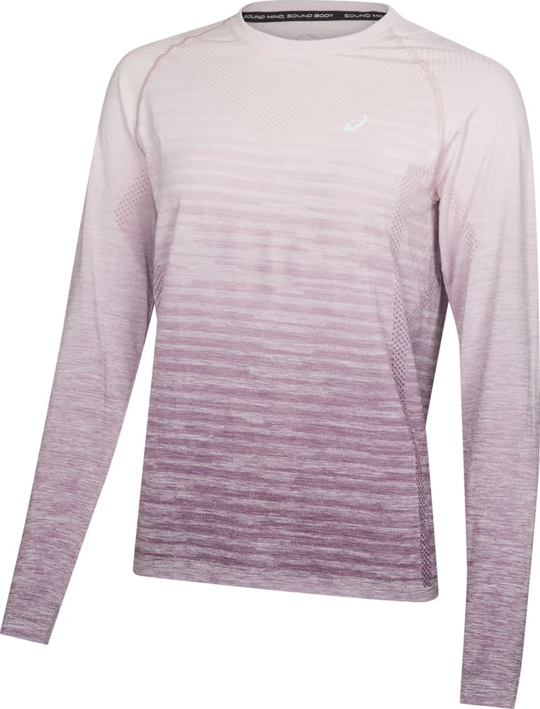 W Seamless LS Top Maglia a maniche lunghe Asics 467747900391 Taglie S Colore lilla N. figura 1