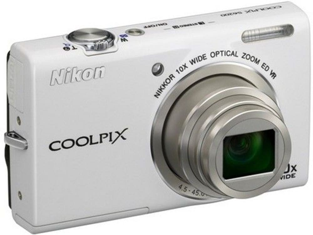 L- Nikon Coolpix S6200 white Nikon 79336300000011 Photo n°. 1