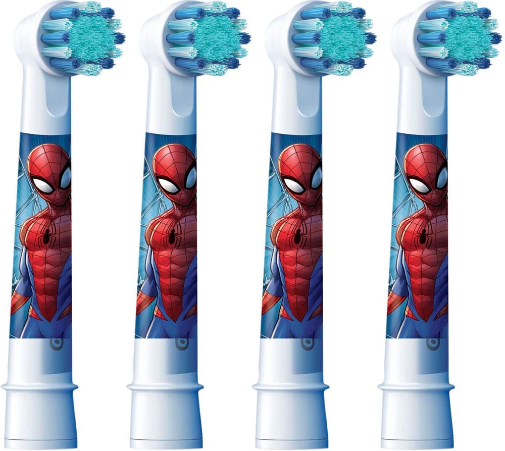 Spiderman 4 pezzi Testina per spazzolino da denti Oral-B 785302412309 N. figura 1