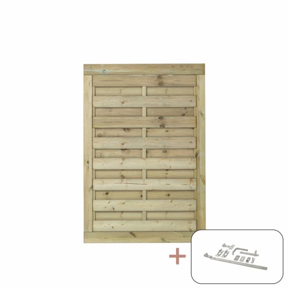 Porte simple Bergen 100x150 cm, ferrures incluses Porte PLUS 669700107352 Photo no. 1