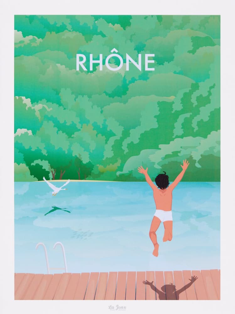 RHONE Poster La Jonx 433051700000 Photo no. 1