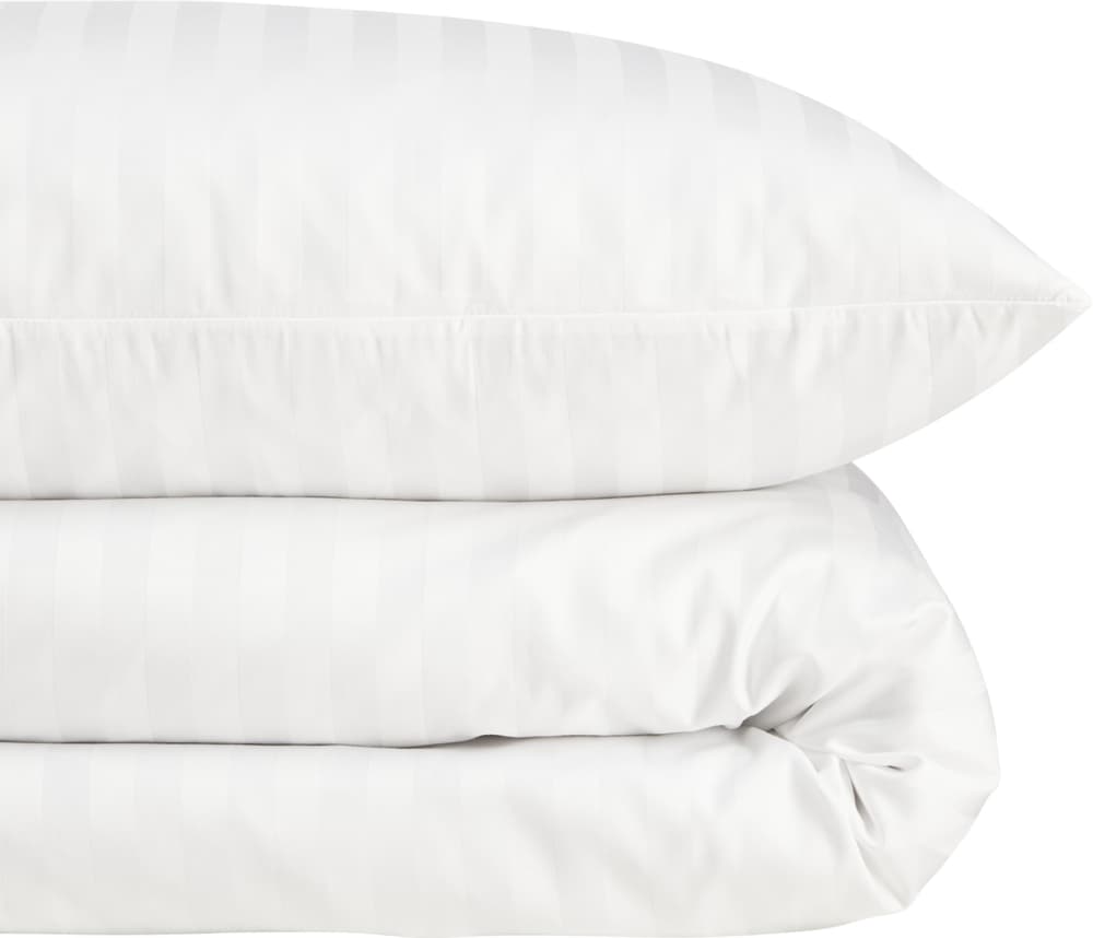 KALIA Housse de couette en satin 451336712310 Dimensions Fourre de duvet - 160 x 210 cm Couleur Blanc Photo no. 1