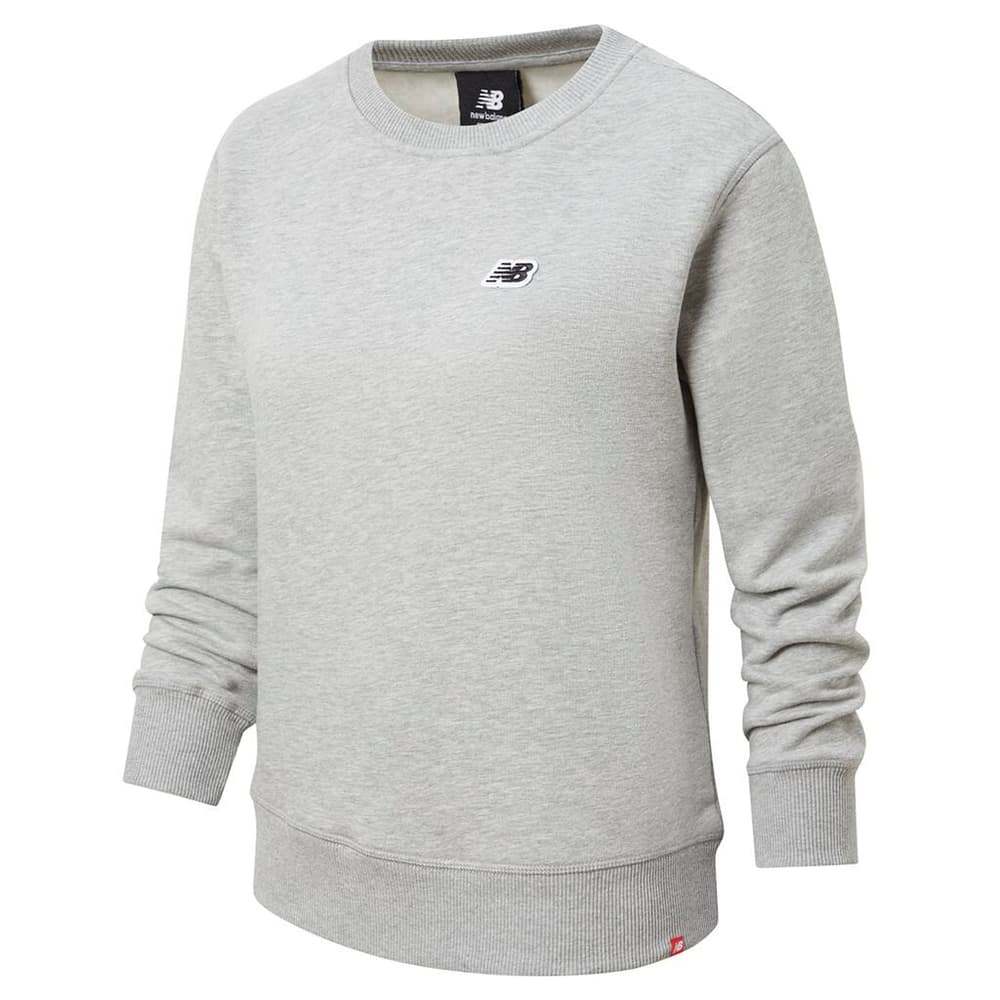 W NB Small Logo Crew Sweat Pullover New Balance 469541600281 Taille XS Couleur gris claire Photo no. 1