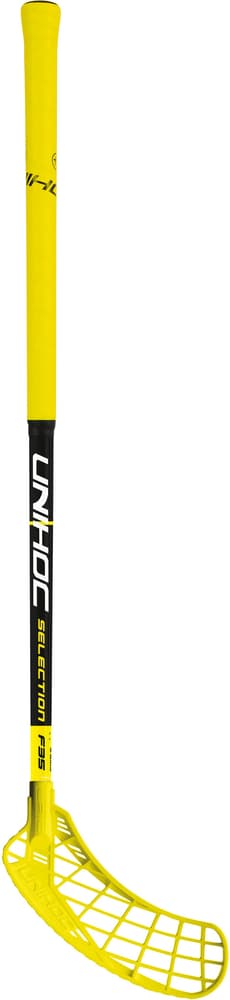 Selection F35 Bastone da unihockey Unihoc 492143410050 Colore giallo Lunghezza a sinistra N. figura 1