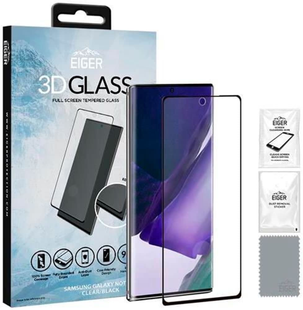 DISP-F SAN20 3D-GLAS Smartphone Schutzfolie Eiger 785300178371 Bild Nr. 1