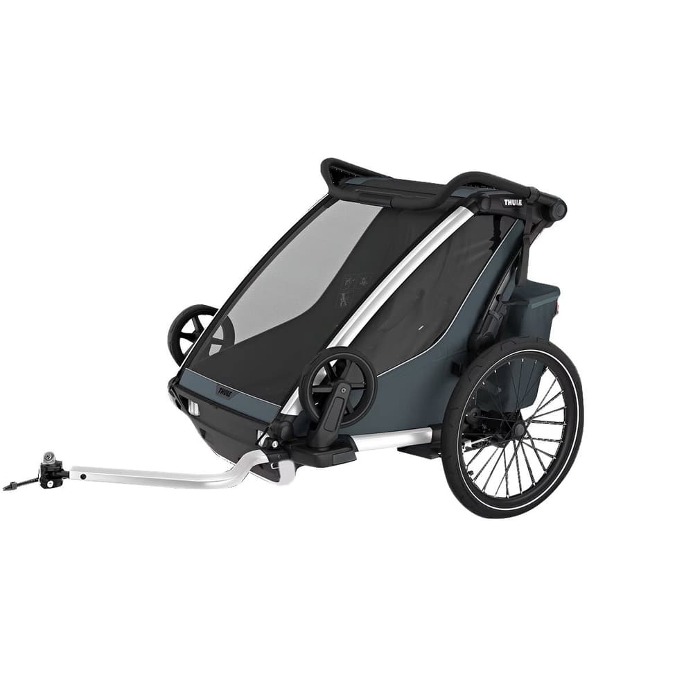 Chariot CROSS 2, 3.Gen, dark slate Remorque pour vélo Thule 474896600000 Photo no. 1