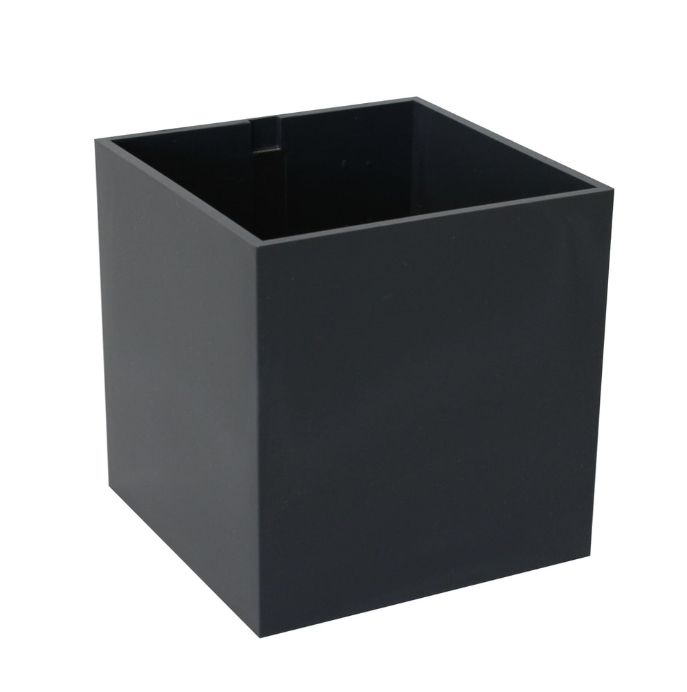 KalaMitica Cube Pot 657822000000 Couleur Anthracite Taille L: 9.5 cm x L: 9.5 cm x H: 9.5 cm Photo no. 1