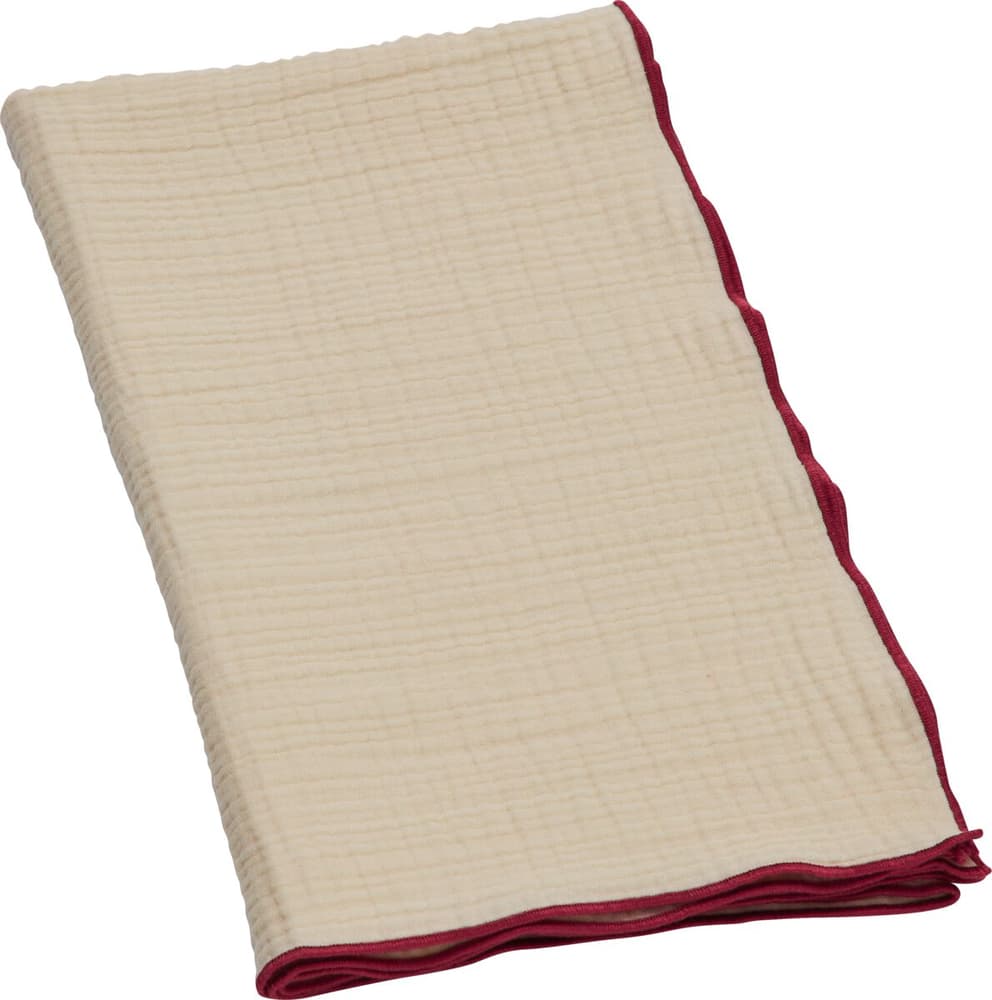 FERNANDA Decke FERNANDA Decke 453221700030 Farbe Rot Grösse B: 75.0 cm x H: 100.0 cm Bild Nr. 1
