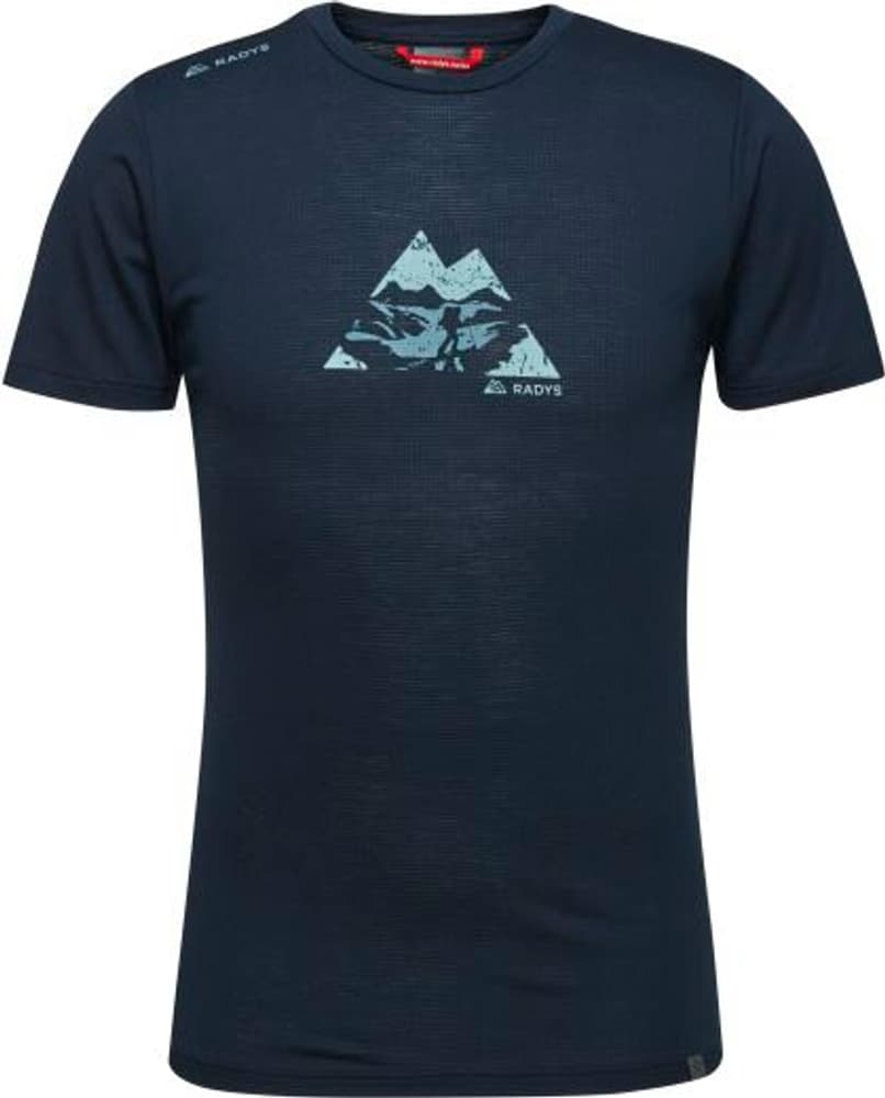 R5 Greenmint T T-shirt RADYS 468788400722 Taglie XXL Colore blu scuro N. figura 1