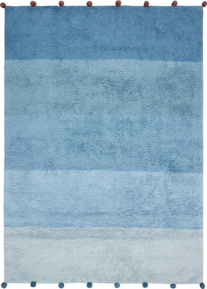 NAOMI Tappeto 453207812040 Colore blu Dimensioni L: 120.0 cm x P: 170.0 cm N. figura 1