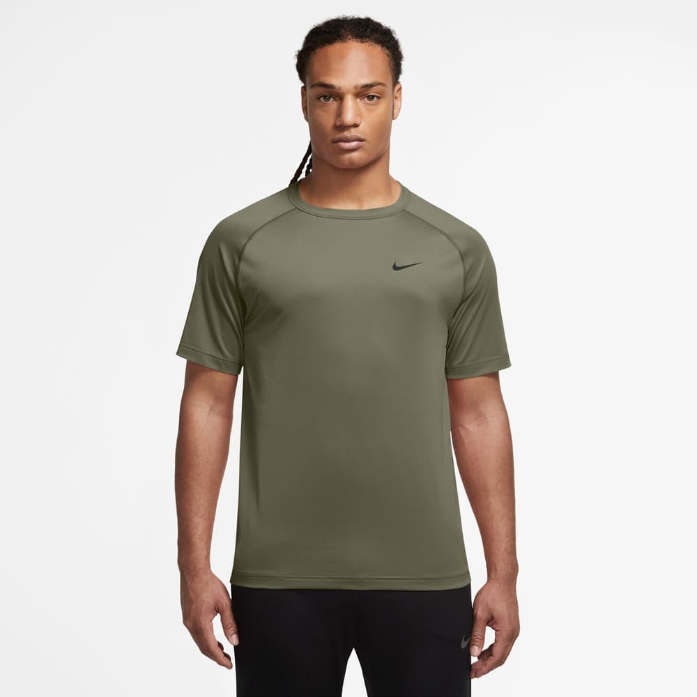 NK Dri-Fit Ready SS T-shirt Nike 471859400367 Taille S Couleur olive Photo no. 1