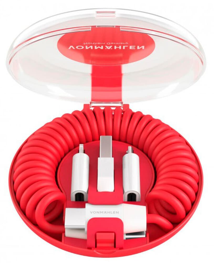 allroundo C Red USB Kabel Vonmählen 770795600000 Bild Nr. 1