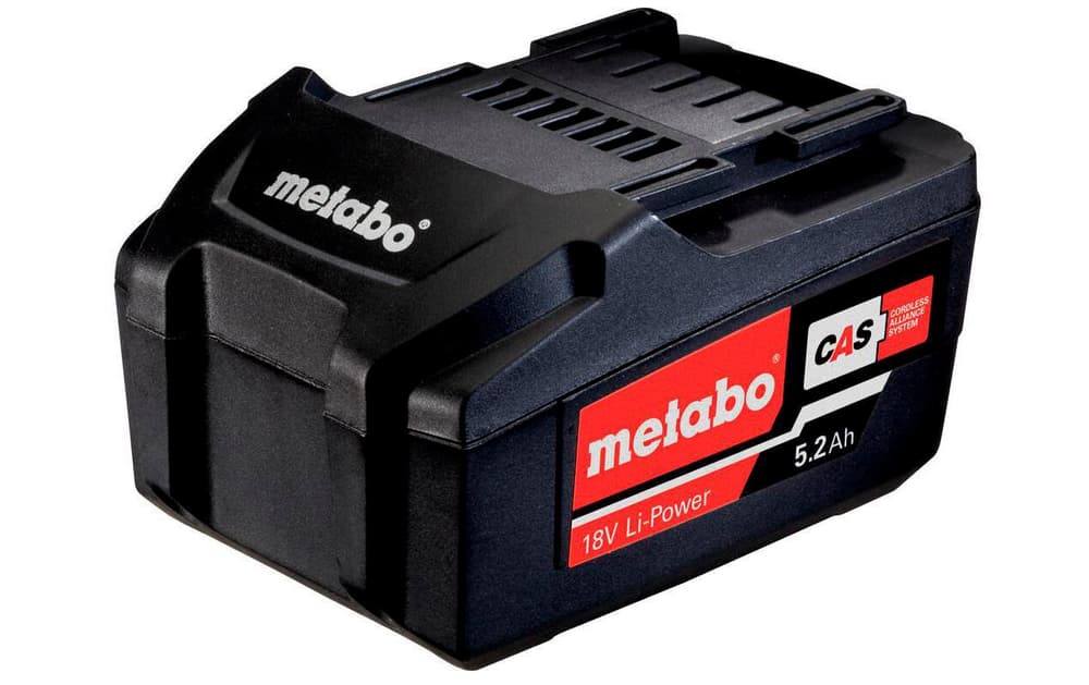 Batterie 18 V, 5,2 Ah Batterie de rechange Metabo 785300171719 Photo no. 1