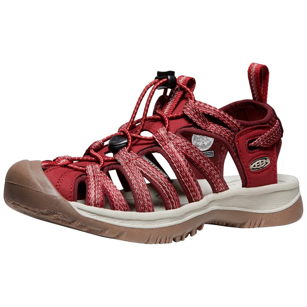 W Whisper Sandales Keen 493458740530 Taille 40.5 Couleur rouge Photo no. 1