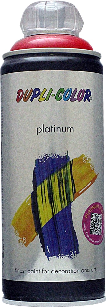 Vernice spray Platinum lucido Lacca colorata Dupli-Color 660834900000 Colore Rosso stradale Contenuto 400.0 ml N. figura 1