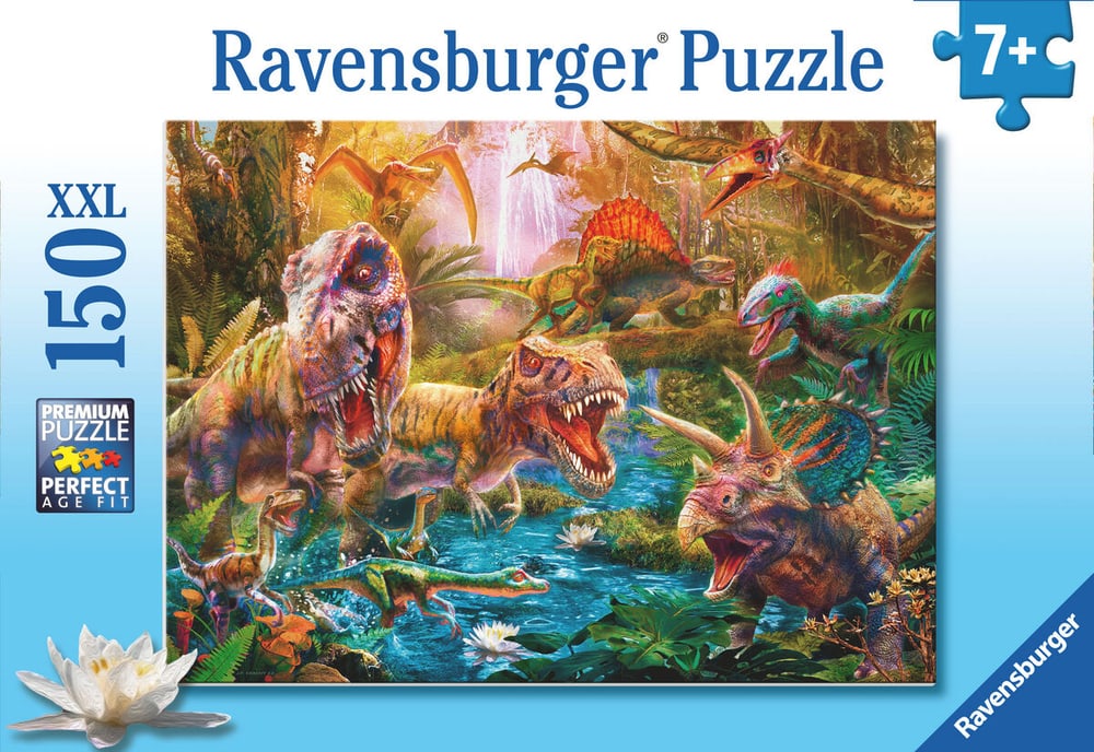 RVB Puzzle 150 T. Vers. der Dinosaurie Puzzle Ravensburger 749062200000 Bild Nr. 1