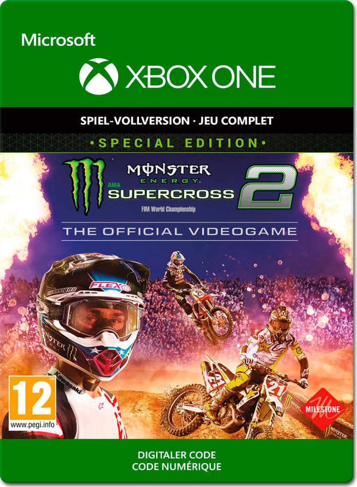 Xbox One - Monster Energy Supercross 2 Special Edition Game (Download) 785300141861 N. figura 1