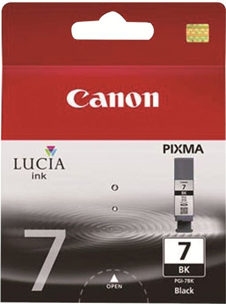 PGI-7BK Ink black high Capacity 565 pages Tintenpatrone Canon 785302431333 Bild Nr. 1