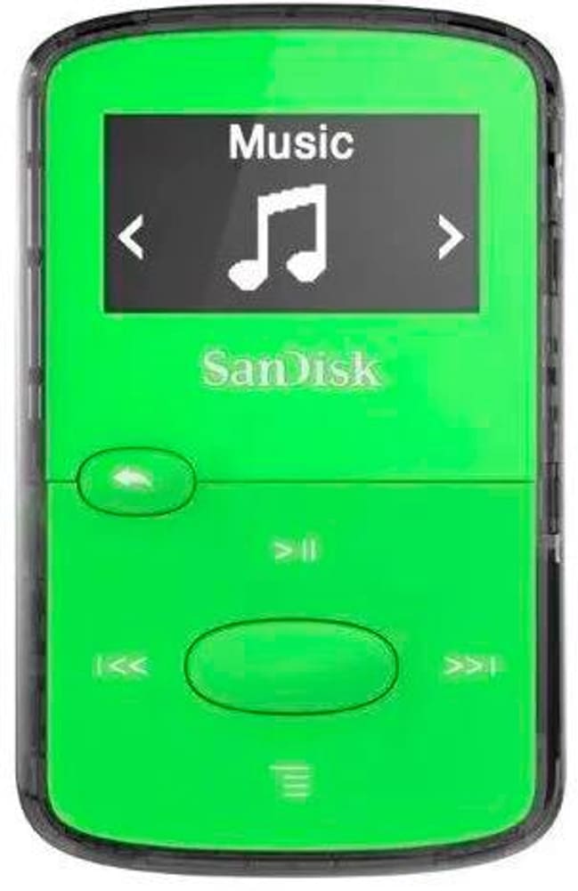 MP3 Player Clip Jam 8 GB Grün MP3 Player SanDisk 785300180884 Bild Nr. 1